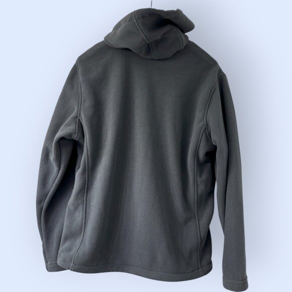 New Balance Men's Jacket Small Full-Zip Gray Quilted Soft Shell Fleece Stretch - Picture 2 of 9